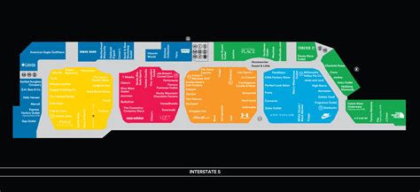 woodburn outlet map